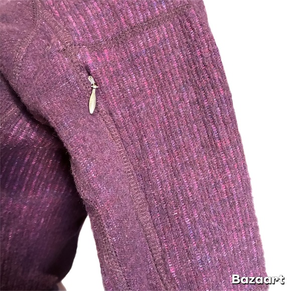 Mountain Hardwear Sarafin Full-zip Wool Blend Cardigan Sweater Jacket Athletic S - Picture 5 of 10